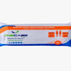 ONECARE BARRIER CREAM INCONTITENCE WIPES N50