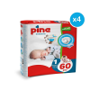 Scutece pentru copii PINE Classic Newborn 1 N60
