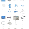 Set chirurgical steril jetabil pentru angiografie prin abord radial
